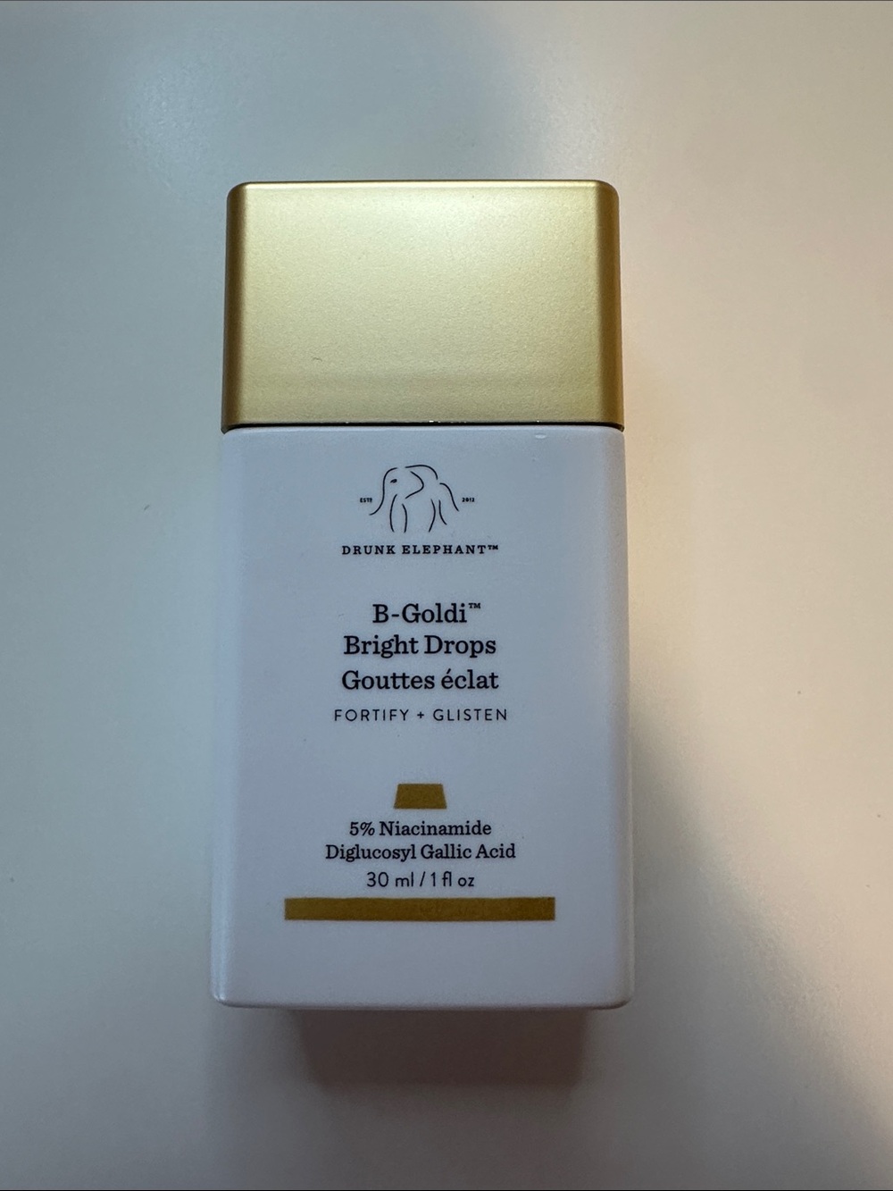 Drunk Elephant B-Goldi Bright Drops - White & Gold